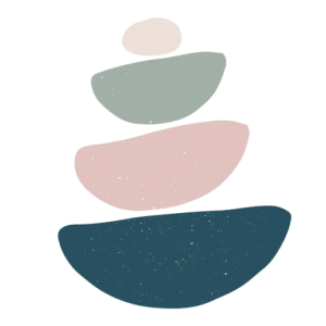 Galets empilés symbolisant l’équilibre et le cadre légal de la pratique du cabinet de psychologie à Grenoble